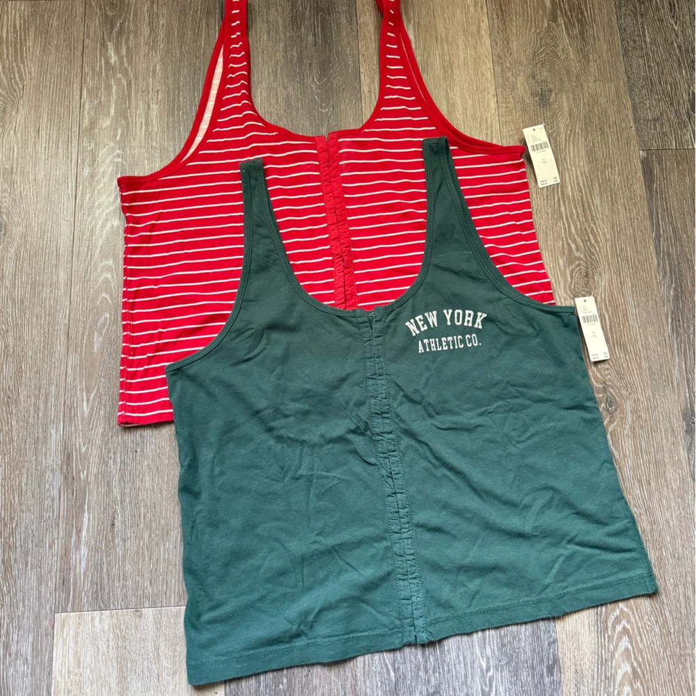 Anthropologie PILCRO Scoop-Neck Tank TWO New With Tags